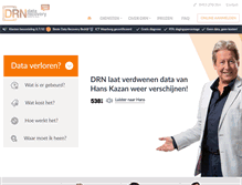 Tablet Screenshot of datarecoverynederland.nl